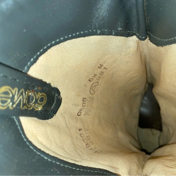 Vintage leather heeled acme western boots - Picture 8 of 8